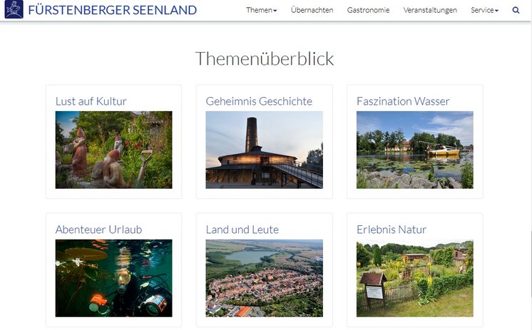 Verbund touristischer Internetseiten