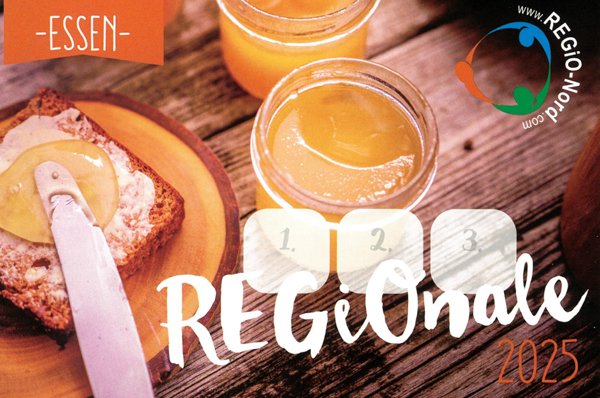 Titelbild des REGiOnale-Flyers 2025 Das Bild zeigt das Titelbild des REGiOnale-Flyers 2025